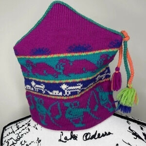 Mountain Ladies & Ewe Wool Hat EUC‎